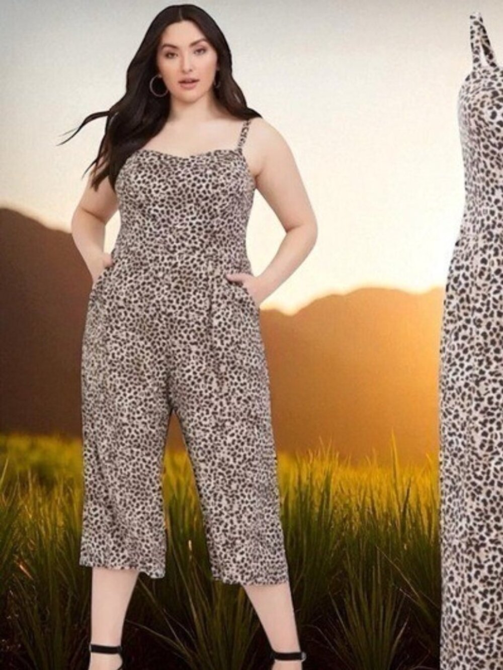 NWT Torrid Leopard Jumpsuit - 3